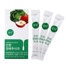 팜틱 진한 양배추사과 건강즙, 10ml, 15개
