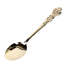 Union餐具西餐茶匙, 黃金, 3個