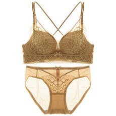 글램공감 나인 노와이어 브라팬티 속옷세트