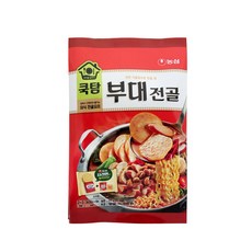 쿡탐 부대전골 라면 545g, 1개