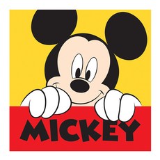 I LOVE PAINTING 米奇系列DIY繪畫組 25*25cm, 你好米奇