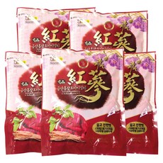 紅蔘桔梗軟糖, 5包, 200g