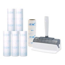Life-do.Plus Klepica Holder Tape Cleaner Handle + Home Refill 6p + Mite Refill Set, 1套