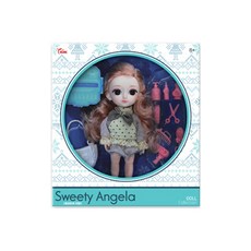 Sweety Angela球形關節娃娃, 16厘米, 隨機發貨