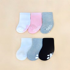 HI BABY CLUB 愛心圖案短襪+厚襪 6雙