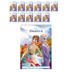 FROZEN 冰雪奇緣2著色本, 12個, 混色