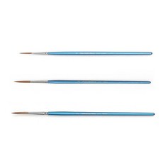 HWAHONG 細畫筆 337R 3件組, 1、2、3, 1組