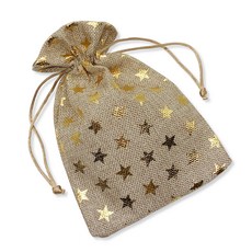 mir 韓國米色星星玻璃瓶收納袋 4號, 混合顏色, 10個