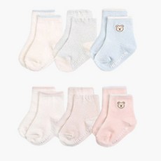 HI BABY CLUB 小熊圖案襪 6入