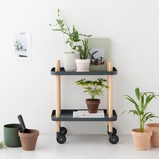 MARKET B GRUET 手推車, 深灰色