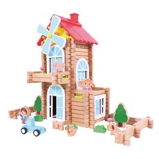 I-Wood別墅建築木塊, 混色