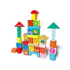 iwood 動物建築木塊, 混色