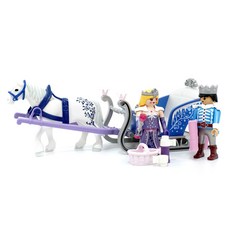 playmobil 摩比人 皇室夫婦和雪橇 9474, 1個