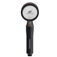 Cheongho Nice 水壓升維他命花灑噴頭 黑色, 1個