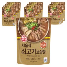 OTOKI 不倒翁 韓式首爾風味牛肉燉湯調理包, 500g, 12包