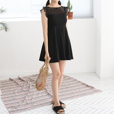 BONBONSTORY 黑天鵝孕婦泳裝