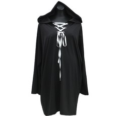 BORIMOM 連帽胸口綁帶長袖連身裙