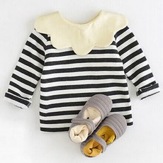 孩童翻領長袖上衣