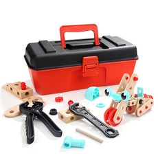 ToP BRIGHT 特寶兒 Tool Play Block 52p 套組, 混色