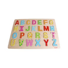 iwood 英文大寫木製拼圖, 1個, 26件