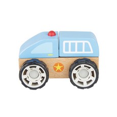iwood 警車迷你原木汽車, 混色