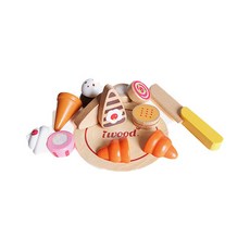 iwood 甜點廚房道具遊戲玩具, 混合顏色, 1個