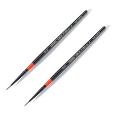 BABARA 세필붓 80RS, 00호, 2개