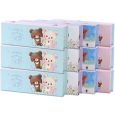 Feelbox 鬆弛熊鉛筆盒 4 種, 混色, 3套