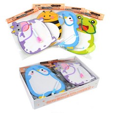 Geoyoung I&D Happy Anime Friends 備忘錄板 1000 20p 隨機出貨, 紙