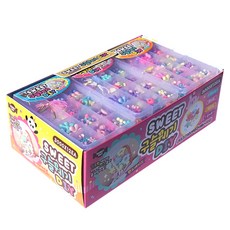 水晶夢幻甜美串珠DIY 12件組, 隨機出貨, 1個