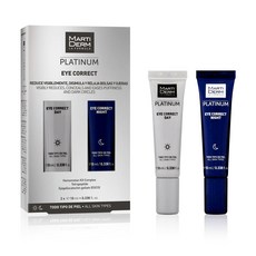 MARTI DERM Eye Correct Cream 日用 10ml + 夜間 10ml 套組, 1套