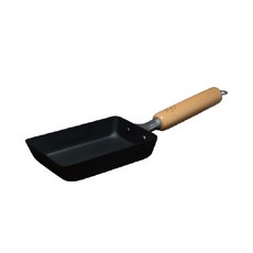 kaji TAKUMI IH感應爐適用木柄不沾玉子燒煎鍋 S號, 98*325mm, 1個