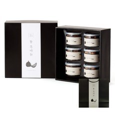 조은리빙 오늘부터 흑마늘 건강 선물세트 A형 + 선물박스 + 쇼핑백, 100g, 6개