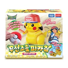 아카데미과학 무선조종 피카츄 RC완구, 혼합 색상, 1개