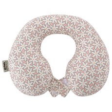 투토츠 사계절 카시트 유아 목베개, 자스민 핑크, 1개