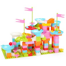 滑動城堡積木 181入, 混色