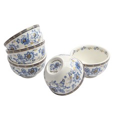 Green Korea Royal Flori 飯碗, 藍色, 5個