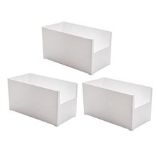 廚房收納盒 3入, 單色