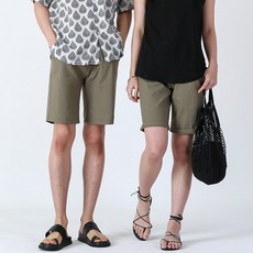 단군 남성용 쿨터치 스판 밴딩 반바지