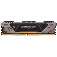 크루셜 Ballistix Sport AT DDR4 램 데스크탑용 8GB PC4-25600, BLS8G4D32AESTK, 1개