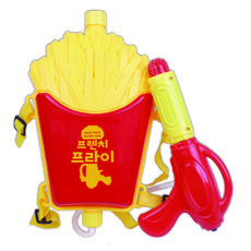 TOYROCK 薯條造型背包水槍, 混色