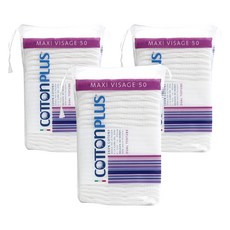 COTTONPLUS 化妝棉, 50件, 3個