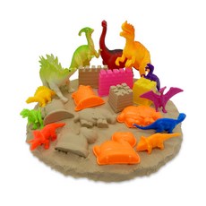 블루마토 BIG 공룡 모래 놀이 세트, 혼합 색상, 1개