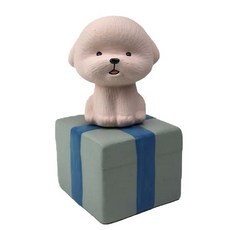 貴賓犬狗陶瓷擴香棕色, 婚禮當天, 50毫升, 1個