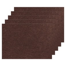 VIC DREAM 防滑防噪音貼紙 棕色, 5個