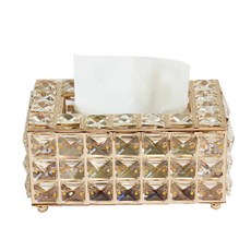 正方形水晶衛生紙盒, 1個