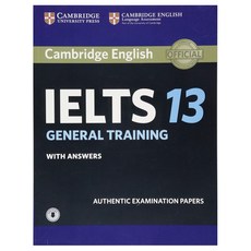 IELTS 13 General Training with AK, cambridge