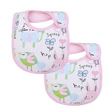 BEBENIZ 3層防水按扣圍兜 2入