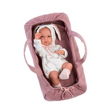 Magic Castle 西班牙手工球形關節娃娃+奶嘴+收納袋, 35cm, 混色