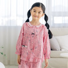 女童款打理純棉兒童睡衣 6008